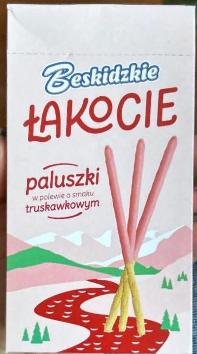 Фото - Lakocie paluzki w polewie o smaku truskawkowym Beskidzkie