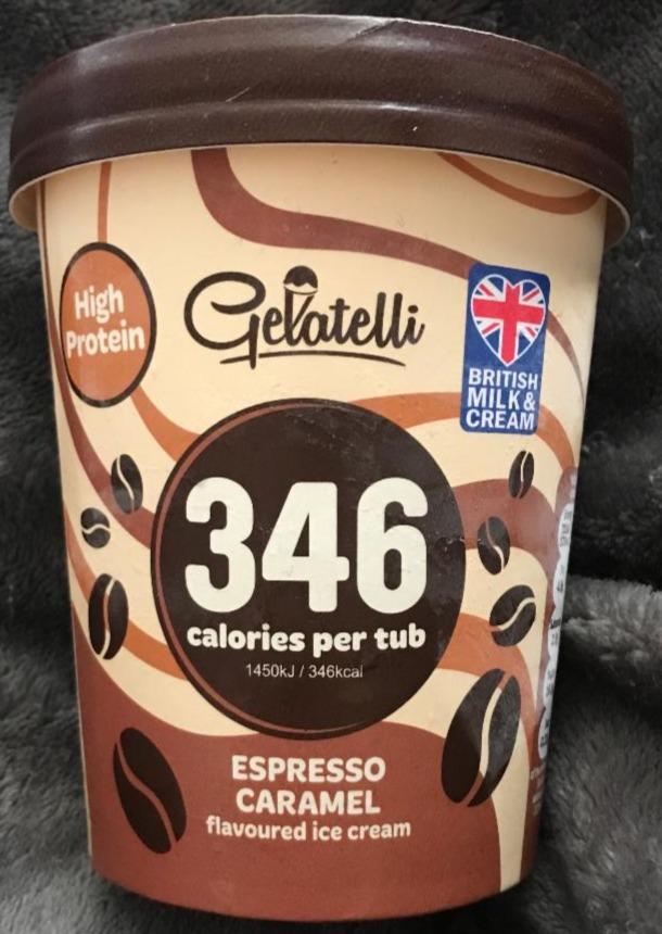 Фото - Мороженое со вкусом эспрессо и карамели Espresso Caramel Gelatelli