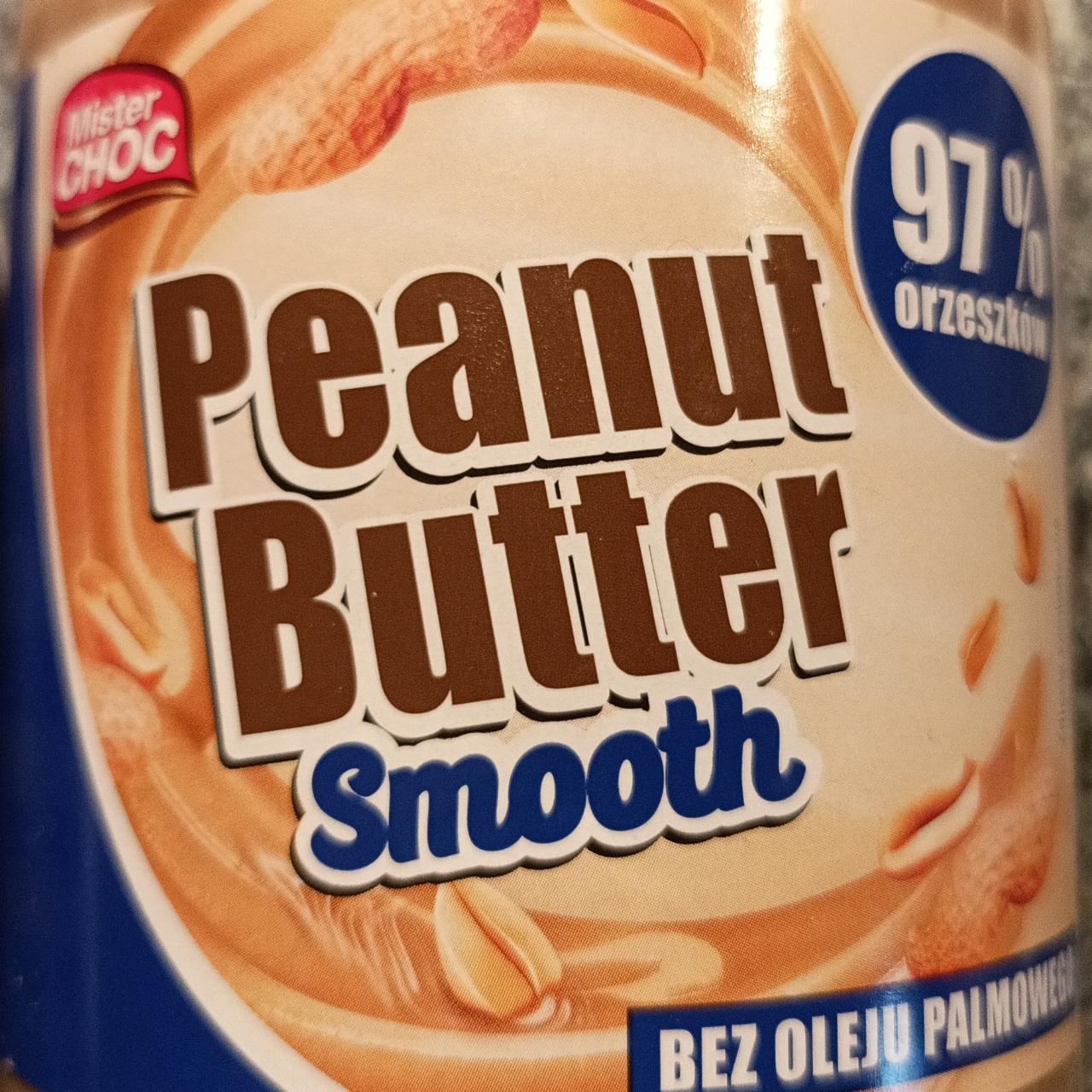 Фото - Арахисовая паста Peanut Butter Smooth Mister Choc