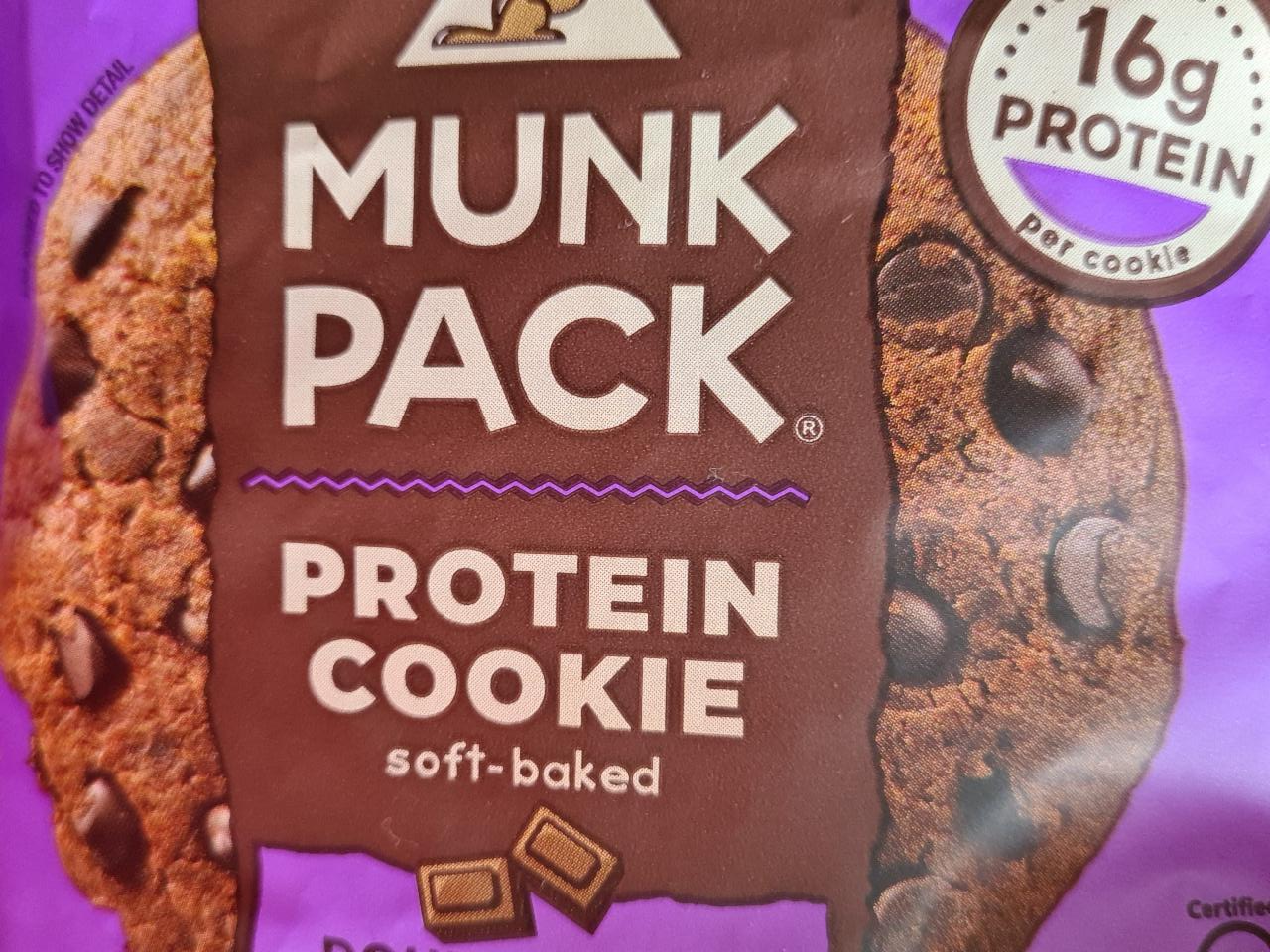 Фото - протеиновое печенье Munk Pack