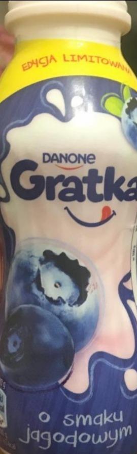 Фото - Йогурт питьевой Gratka ягодный Danone