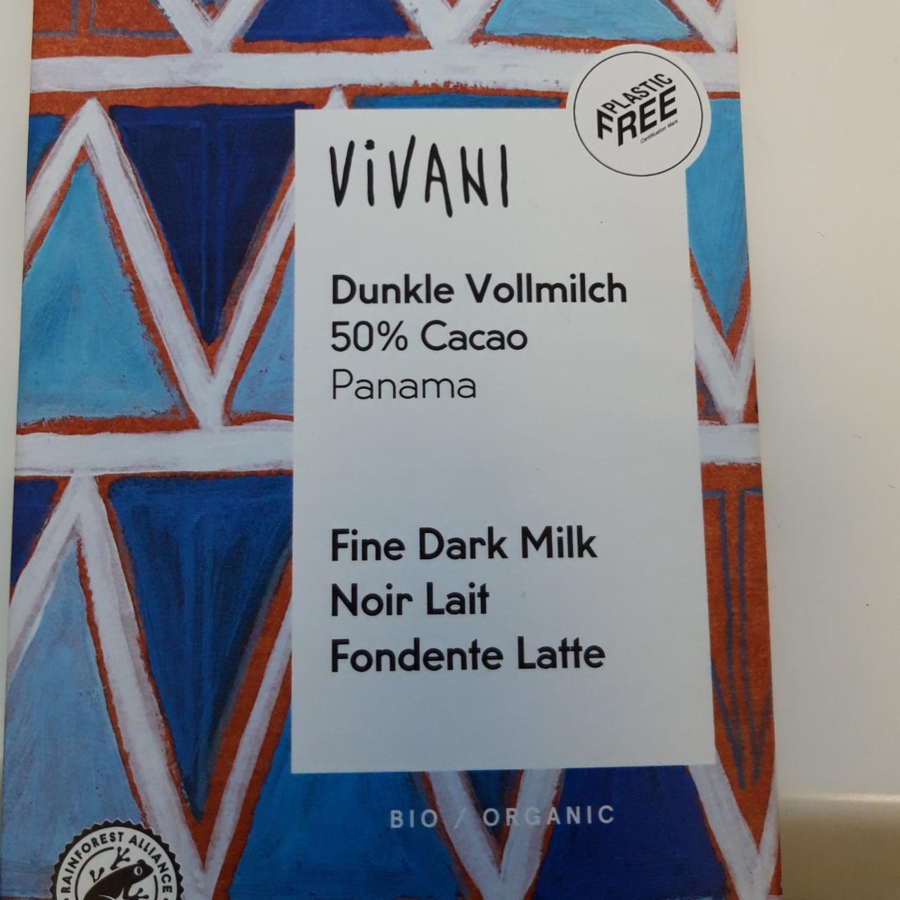 Фото - молочный шоколад 50% 4 какао Vivani