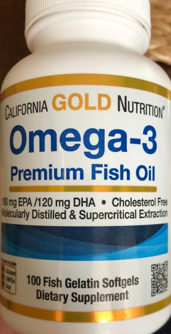 Фото - Желатиновые таблетки Omega-3 Premium Fish Oil Madre Labs