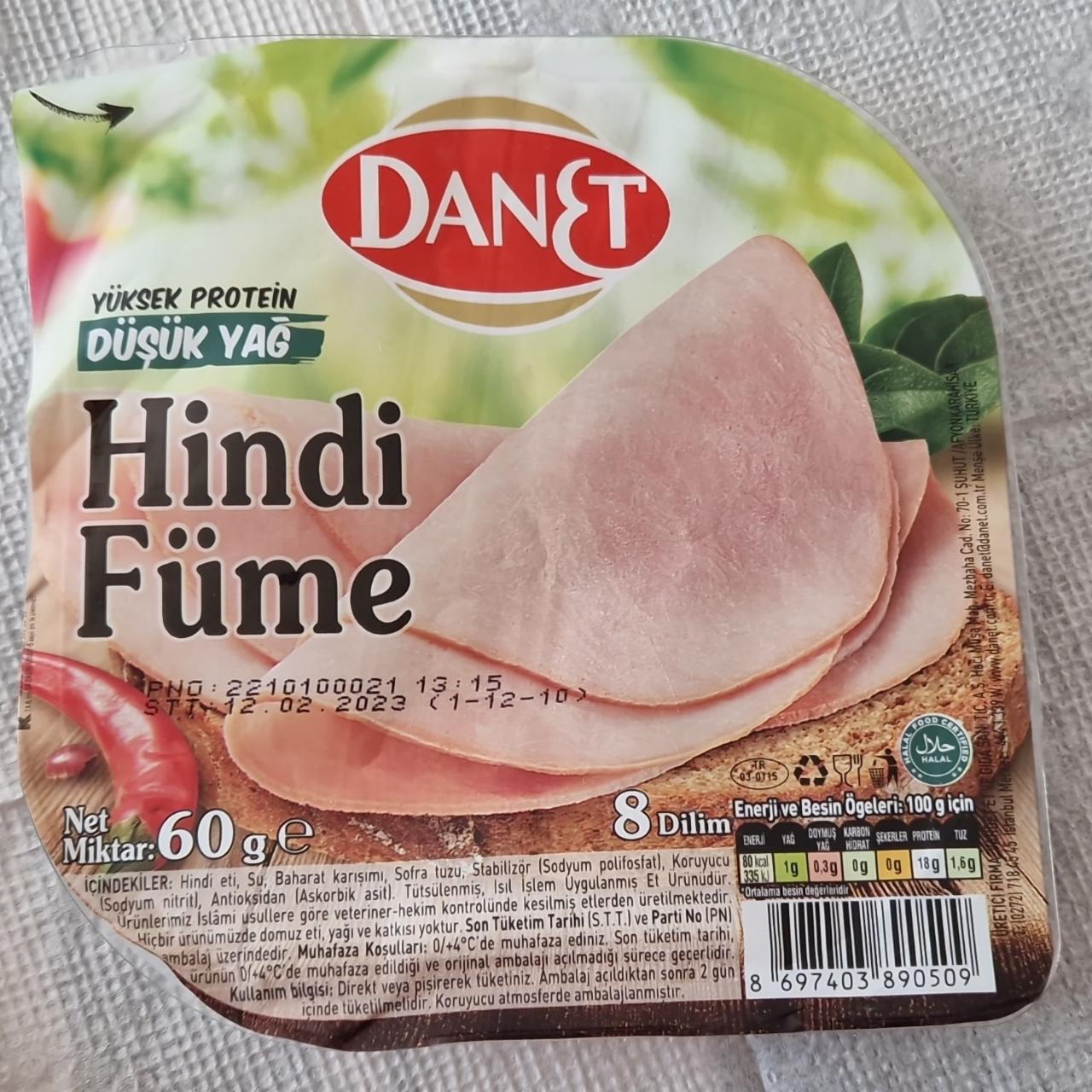 Фото - hindi fume колбаса из индейки Danet