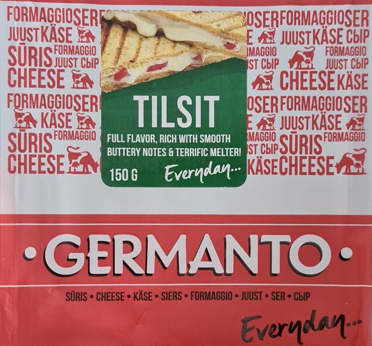 Фото - сыр нарезаный тильзитский Tilsit Germantas
