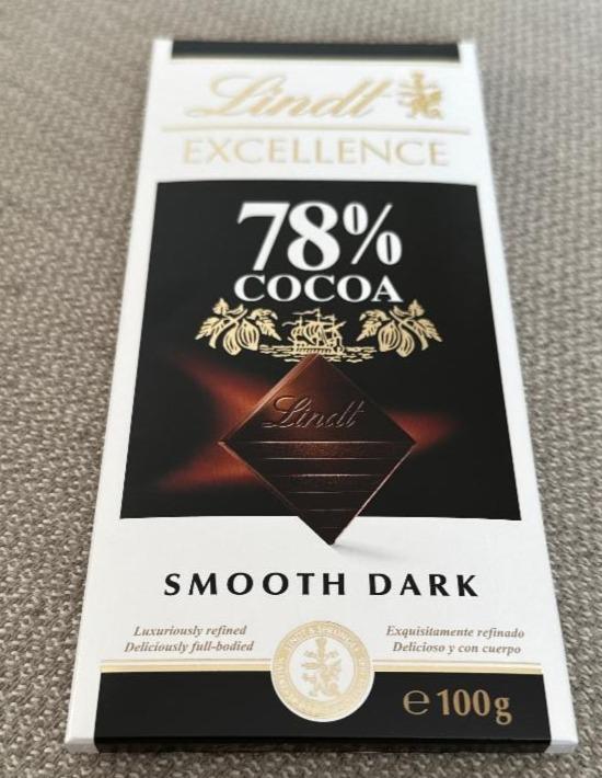 Фото - Шоколад 78% черный Lindt Excellence