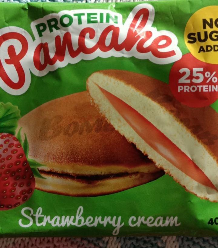 Фото - Protein Pancake с клубничным кремом Bombbar 