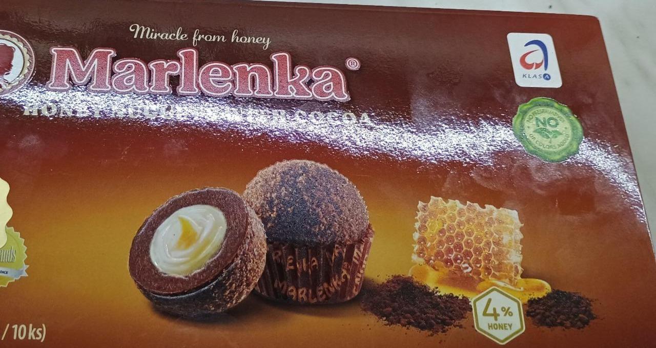Фото - шарики медовые с какао Marlenka