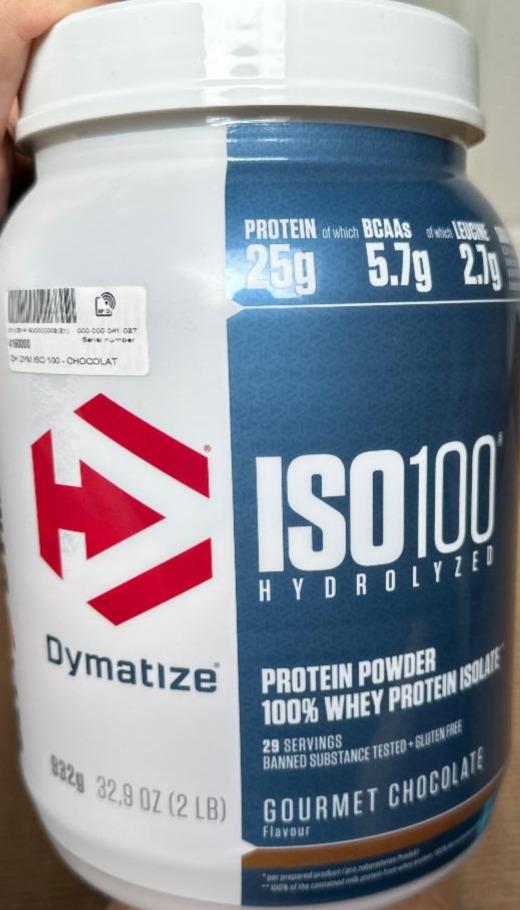 Фото - Протеин изолят гидролизат ISO 100 Dymatize