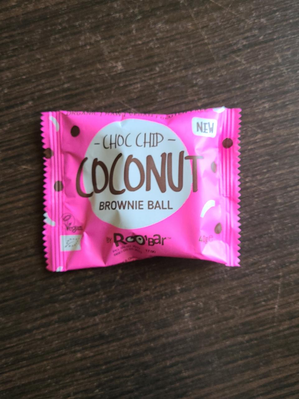Фото - Choc Chip coconut brownie ball by Roo'Bar