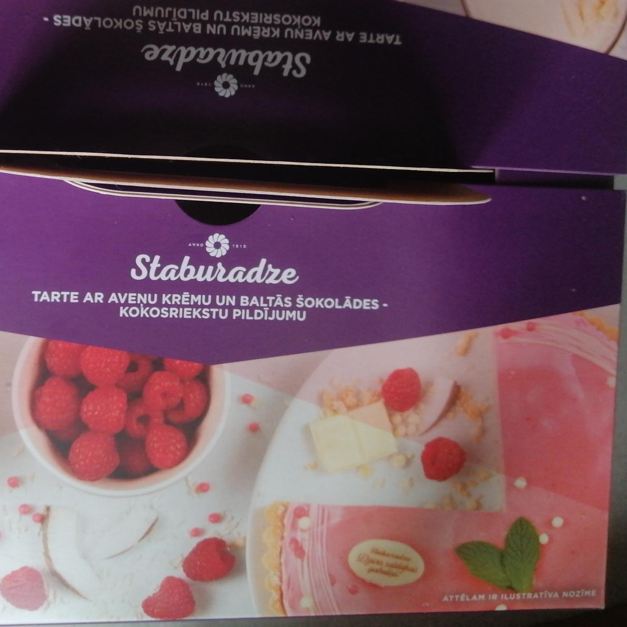 Фото - торт чизкейк розовый Staburadze