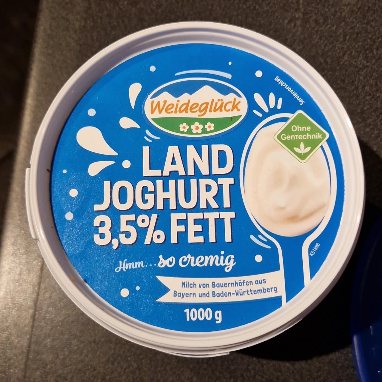 Фото - Йогурт белый 3.5% Land Yogurt Weidegluck