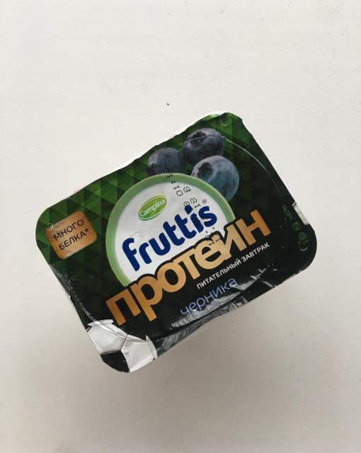 Фото - Fruttis протеин черника 4,5%
