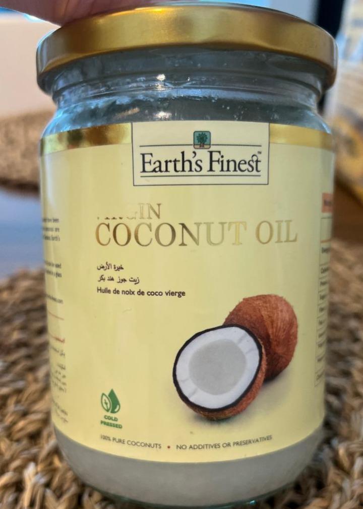 Фото - Масло кокосовое Coconut Oil Earth’s Finest