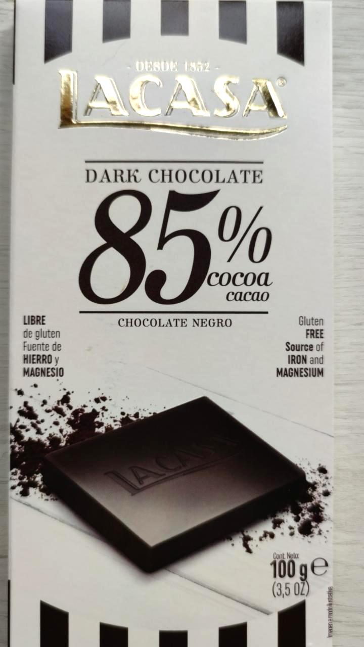 Фото - Шоколад черный 85% Lacasa
