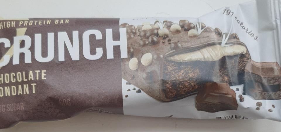 Фото - Батончик протеиновый crunch со вкусом шоколад/чёрная смородина Bootybar
