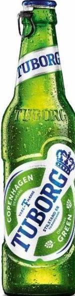 Фото - Пиво 4.6% светлое пастеризованное Green Tuborg