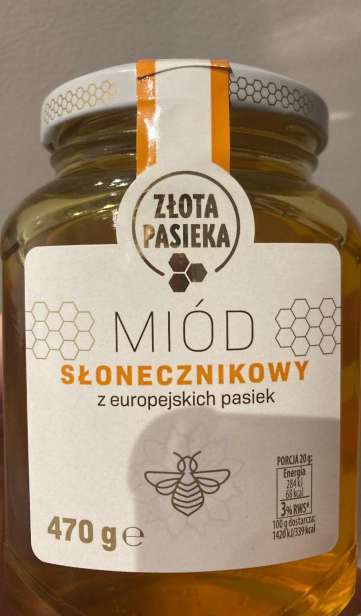 Фото - Мед европейский miód słonecznikowy z europejskich pasiek Zlota pasieka