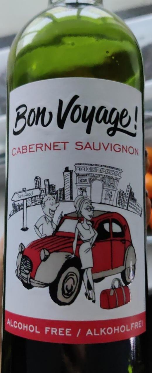 Фото - Вино красное б/а Cabernet sauvignon Bon Voyage