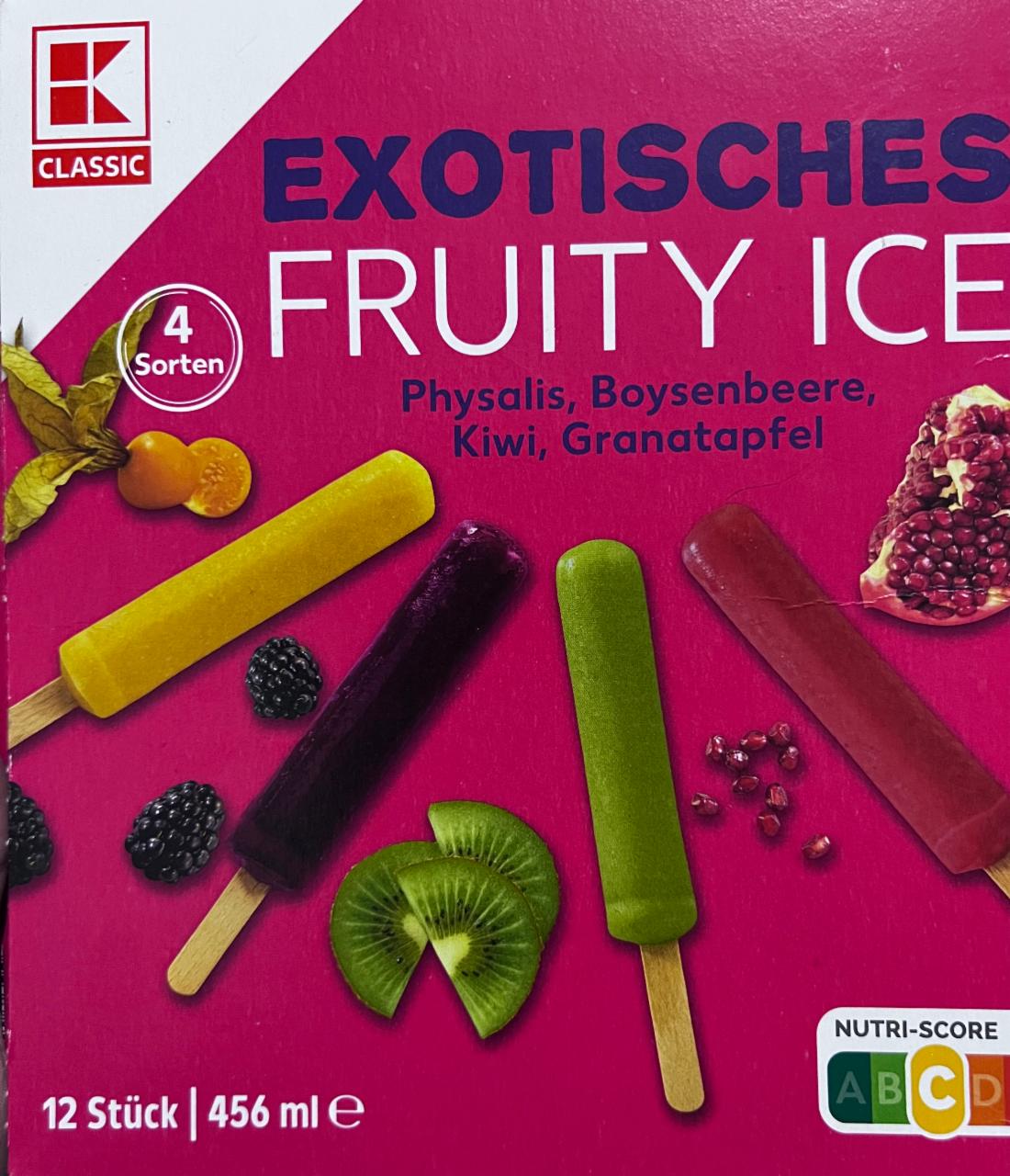 Фото - Фруктовый лед Exotisches Fruity Ice K-Classic