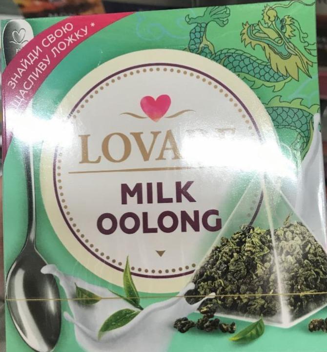 Фото - Чай молочный Milk Oolong Lovare