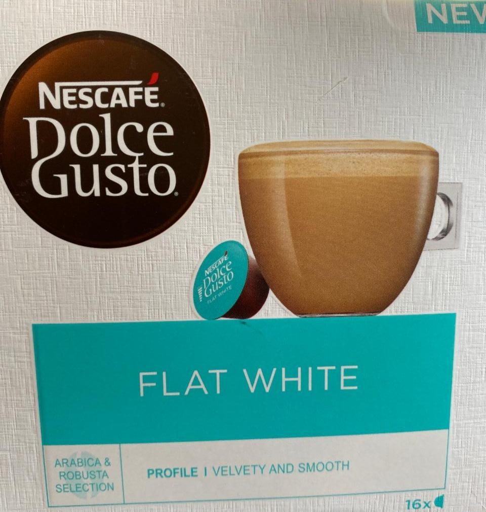 Фото - кофейный напиток для кофемашины Flat White Nescafé Dolce Gusto