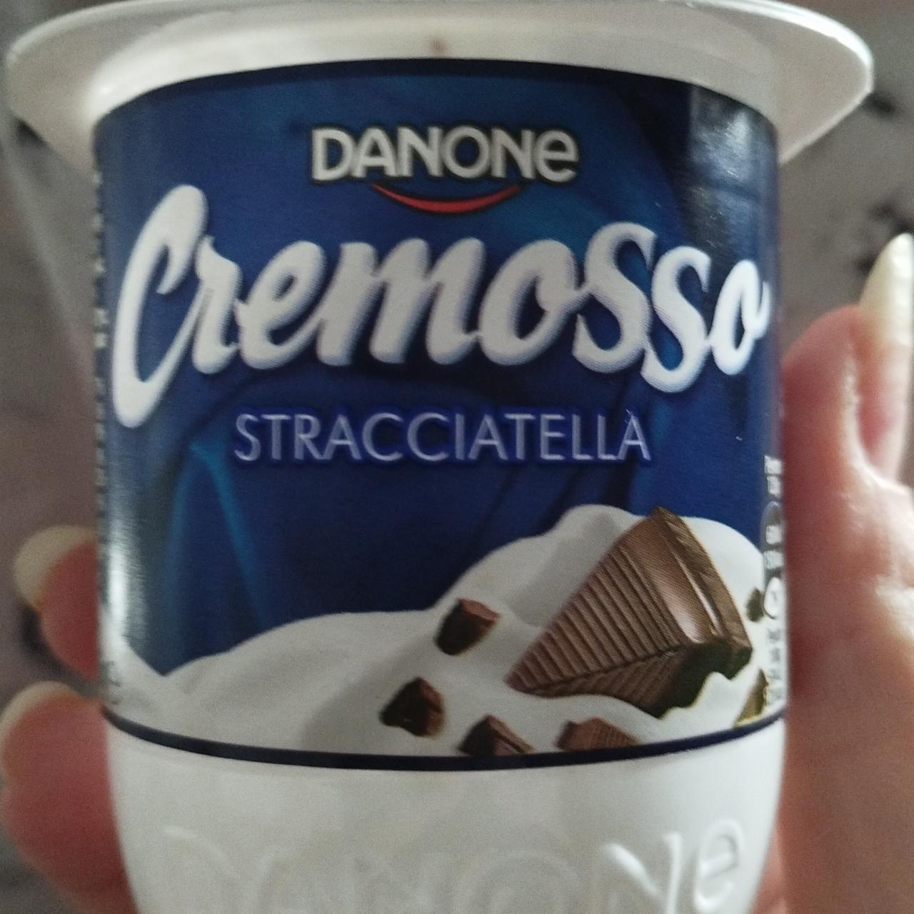 Фото - Йогурт cremosso страчателла с шоколадной крошкой Danone
