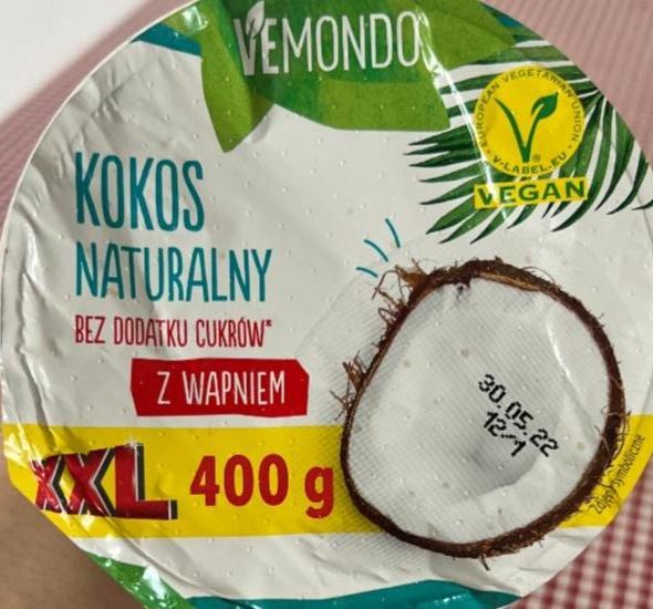 Фото - Йогурт кокосовый Kokos Naturalny Vemondo