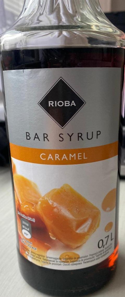 Фото - Сироп Bar Syrup зі смаком карамелі Rioba