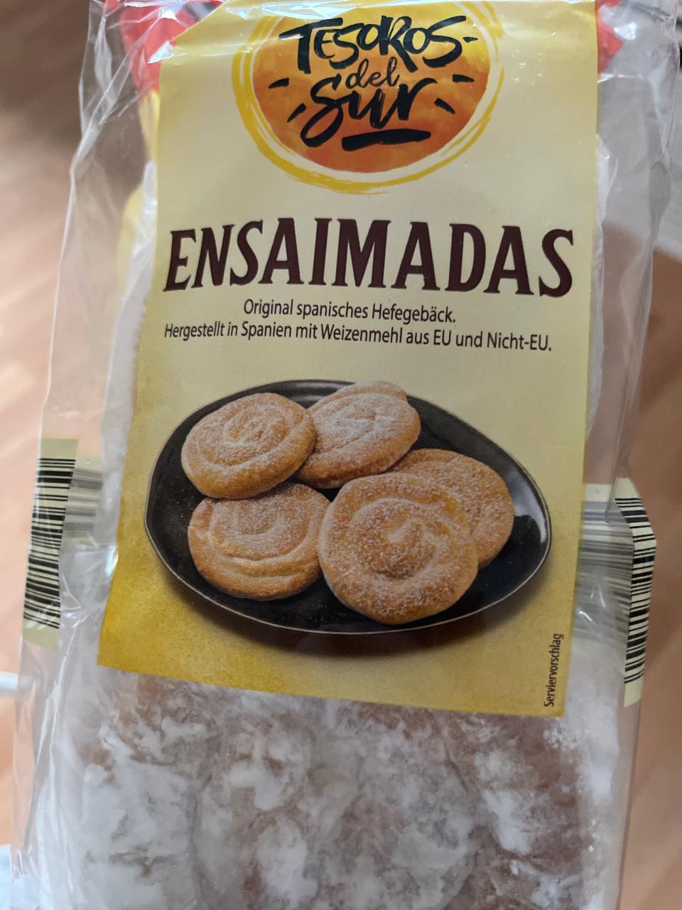 Фото - плюшки в сахарной пудре Ensaimadas Tesoros del sur