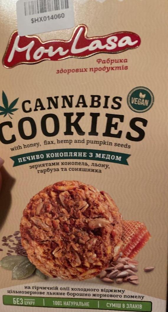 Фото - Печенье конопляное с медом Cannabis Cookies Mon Lasa