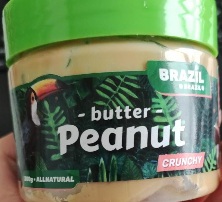Фото - Паста арахисовая Хрустящая Butter Peanut Brazil