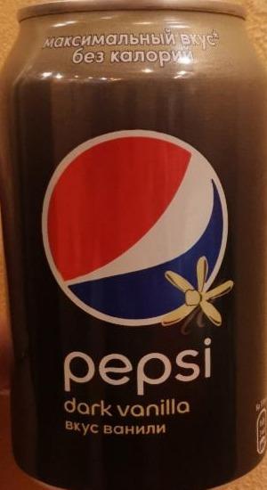 Фото - напиток dark vanilla Pepsi Пепси