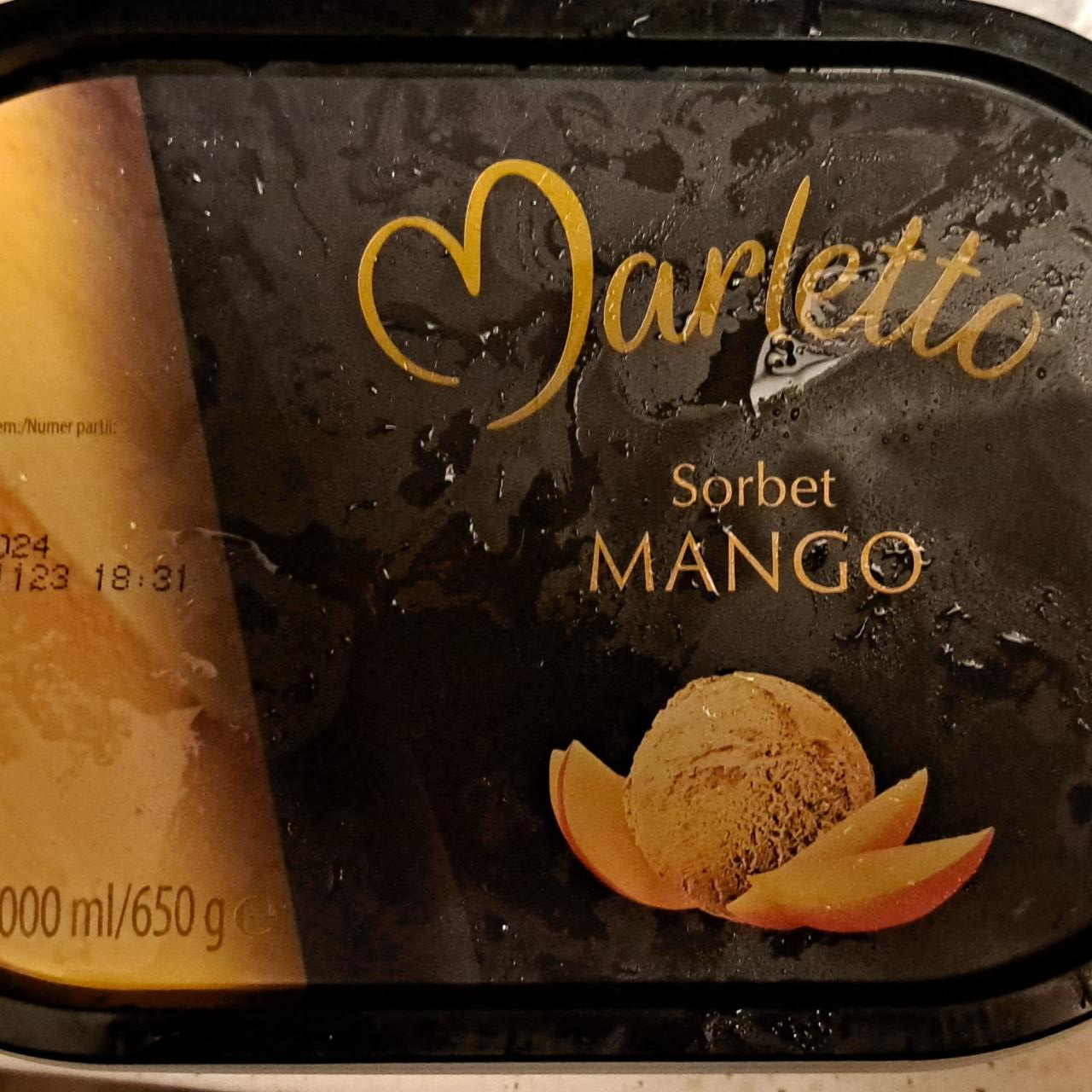 Фото - Сорбет со вкусом манго Sorbet mango Marletto