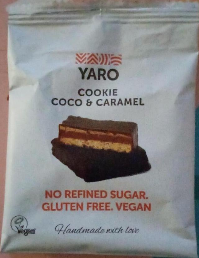 Фото - Печенье с какао и карамелью Coco & Caramel Cookie Yaro