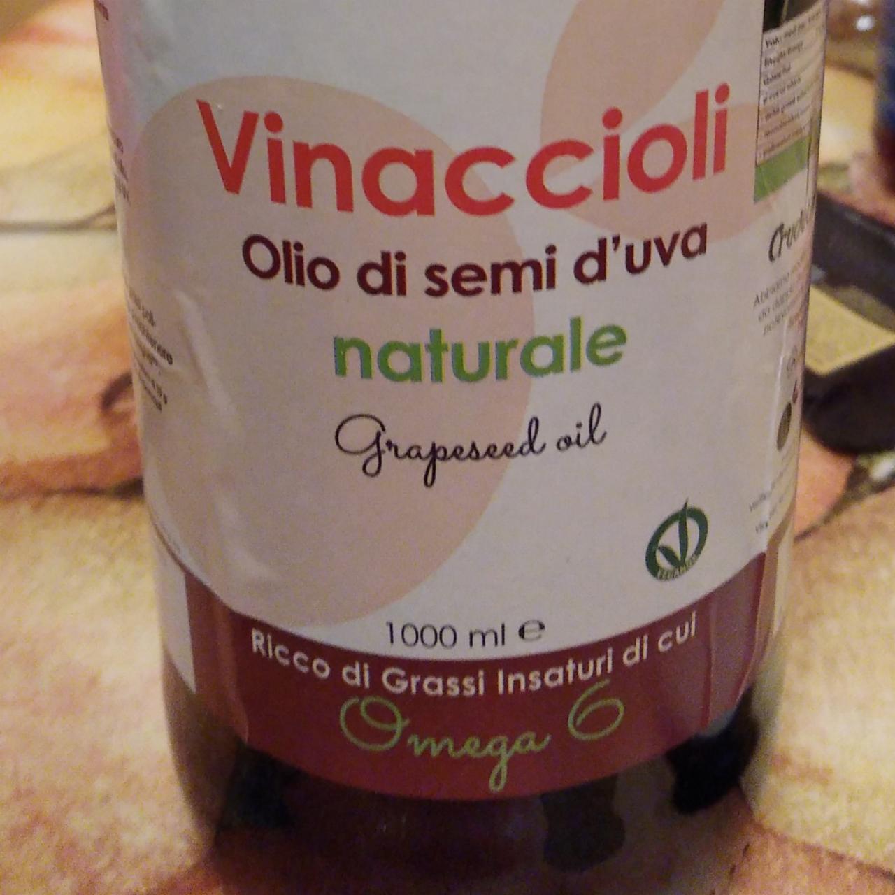Фото - Масло из виноградных косточек Vinaccioli olio di semi di uva Crudolio