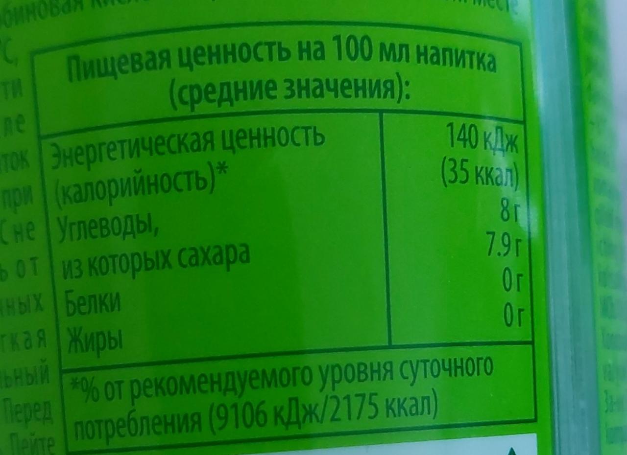 Сколько калорий в чае без сахара зеленом