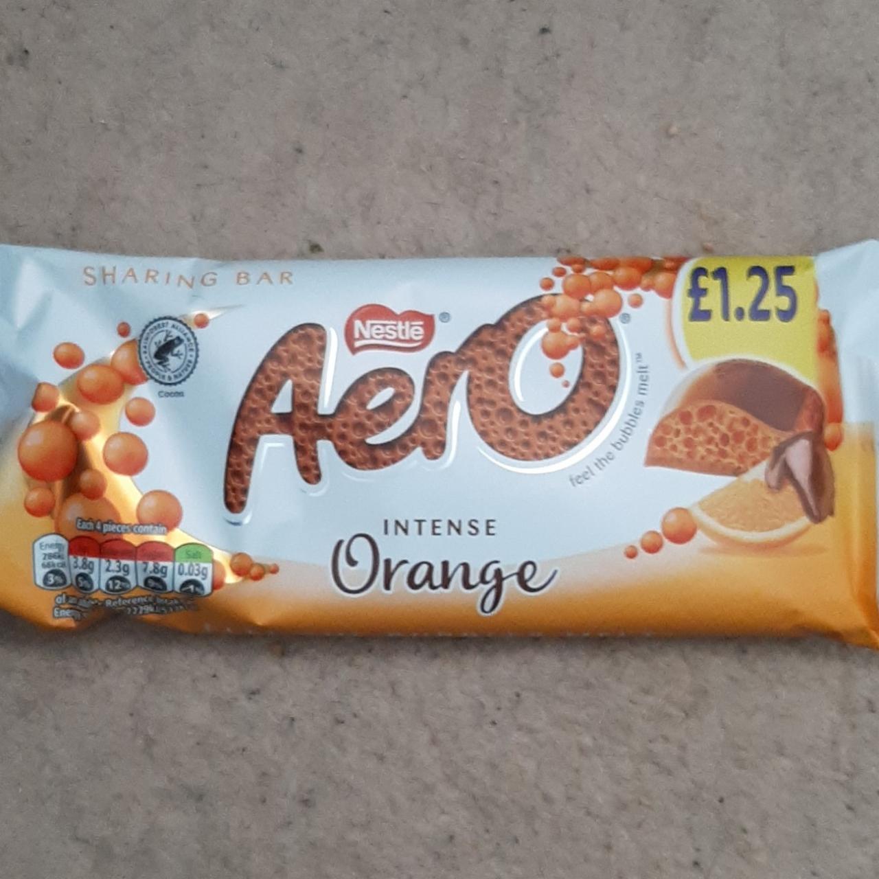 Фото - Шоколад Aero orange intense Nestlé