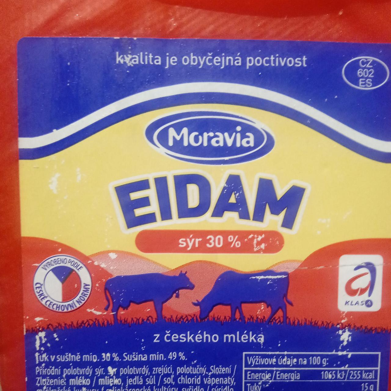 Фото - сир эдам 30% Moravia