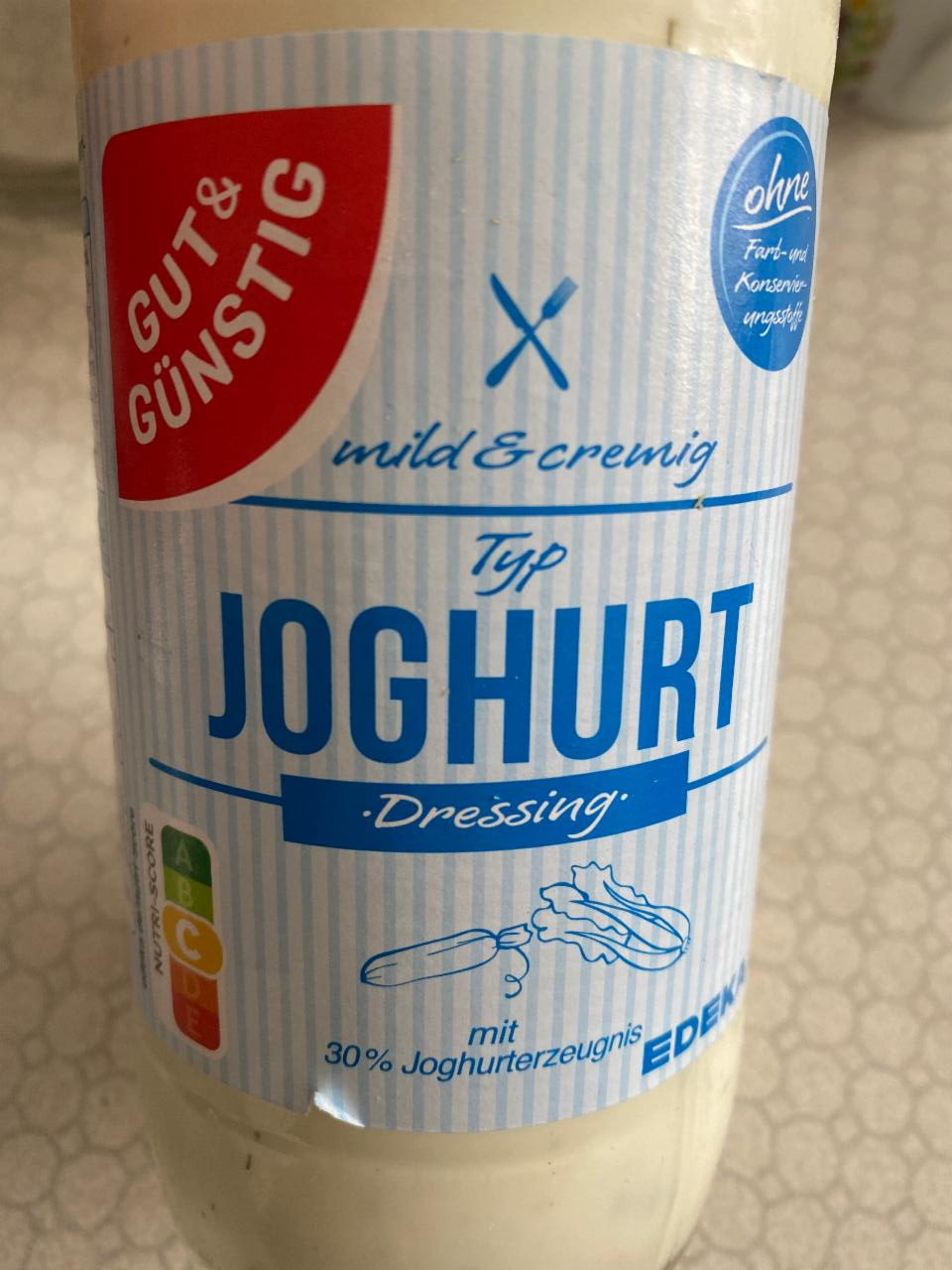 Фото - Йогуртовая заправка для салата Joghurt Dressing Gut&Günstig