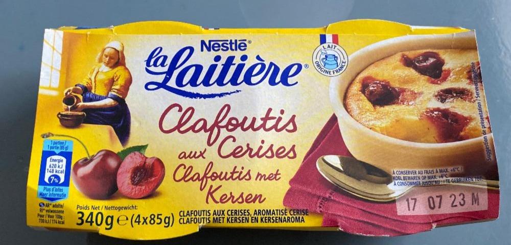 Фото - Clafoutis aux cerises La Laitière Nestlé