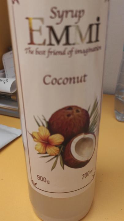 Фото - Сироп со вкусом кокоса Syrup Coconut Emmi