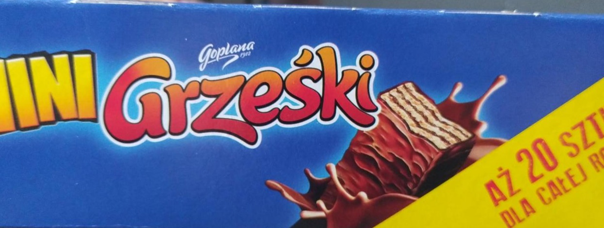 Фото - Вафли с какао кремом в шоколаде Mini Wafel Grześki
