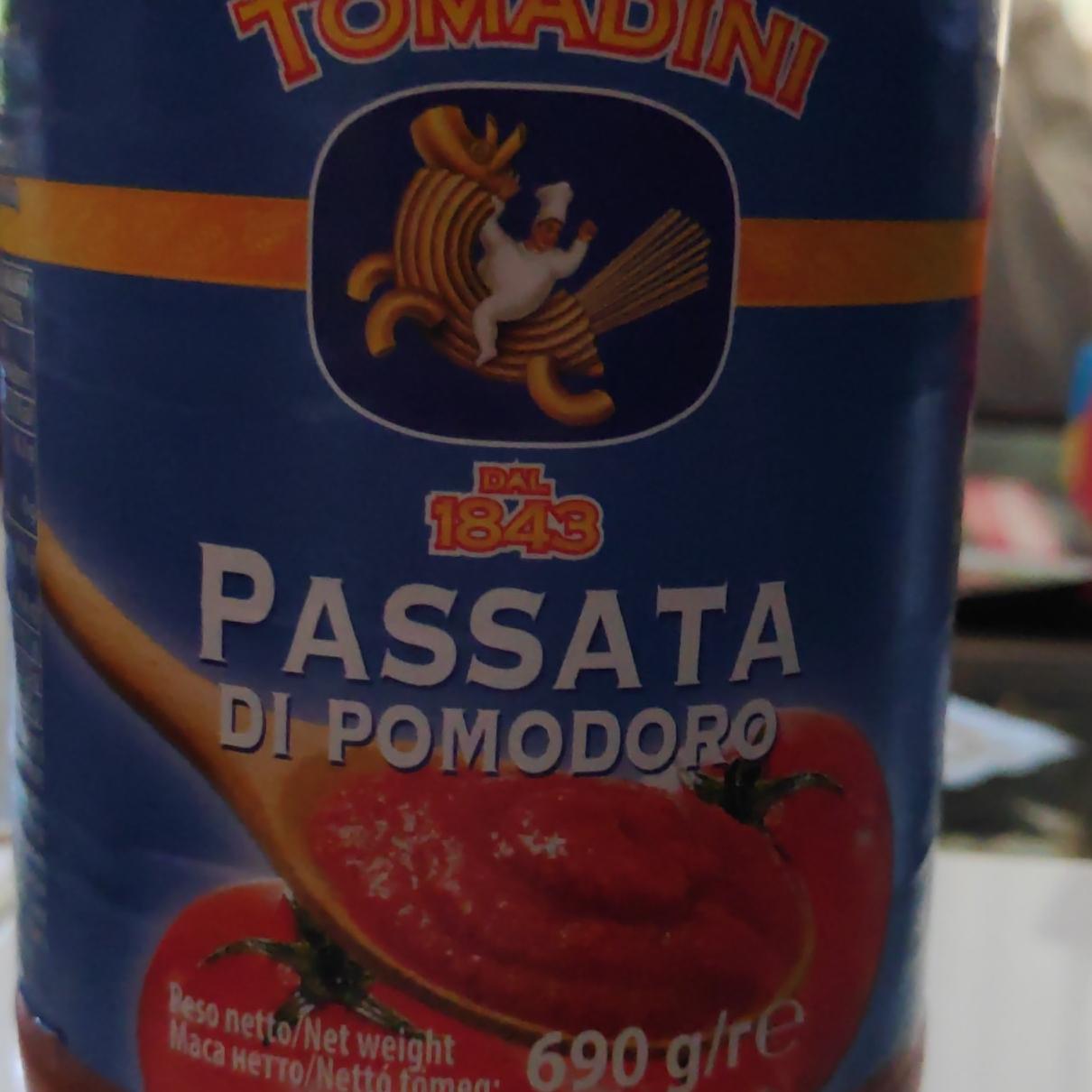 Фото - Томаты в собственном соку passata di pomodoro Luigi Tomadini