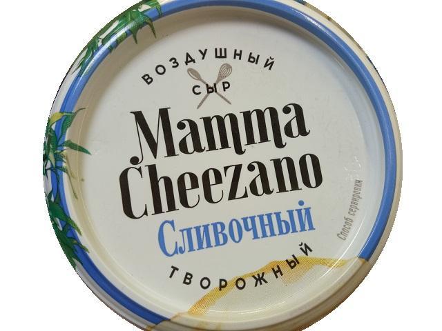 Фото - Сыр творожный Mamma Cheezano Сливочный
