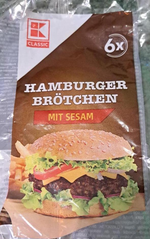 Фото - Hamburger brötchen mit seam