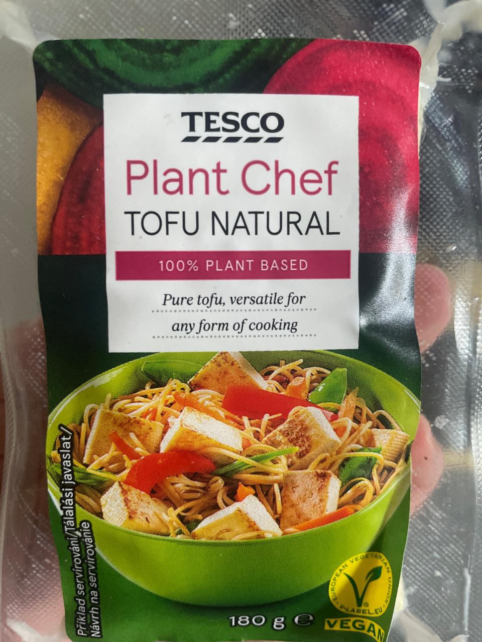 Фото - натуральный тофу plant chef tofu natural Tesco