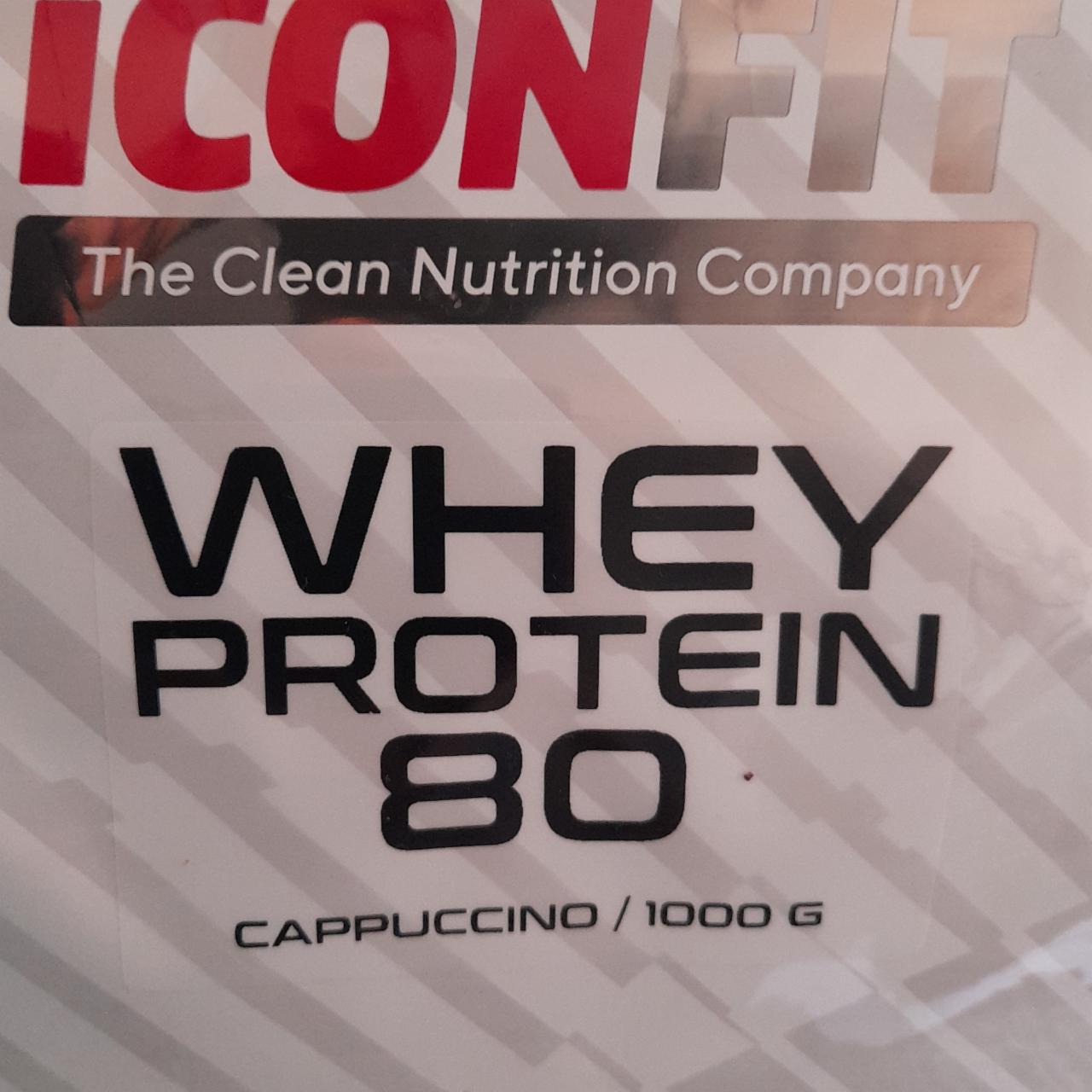 Фото - протеин со вкусом клубники Whey Protein 80 ICONFIT