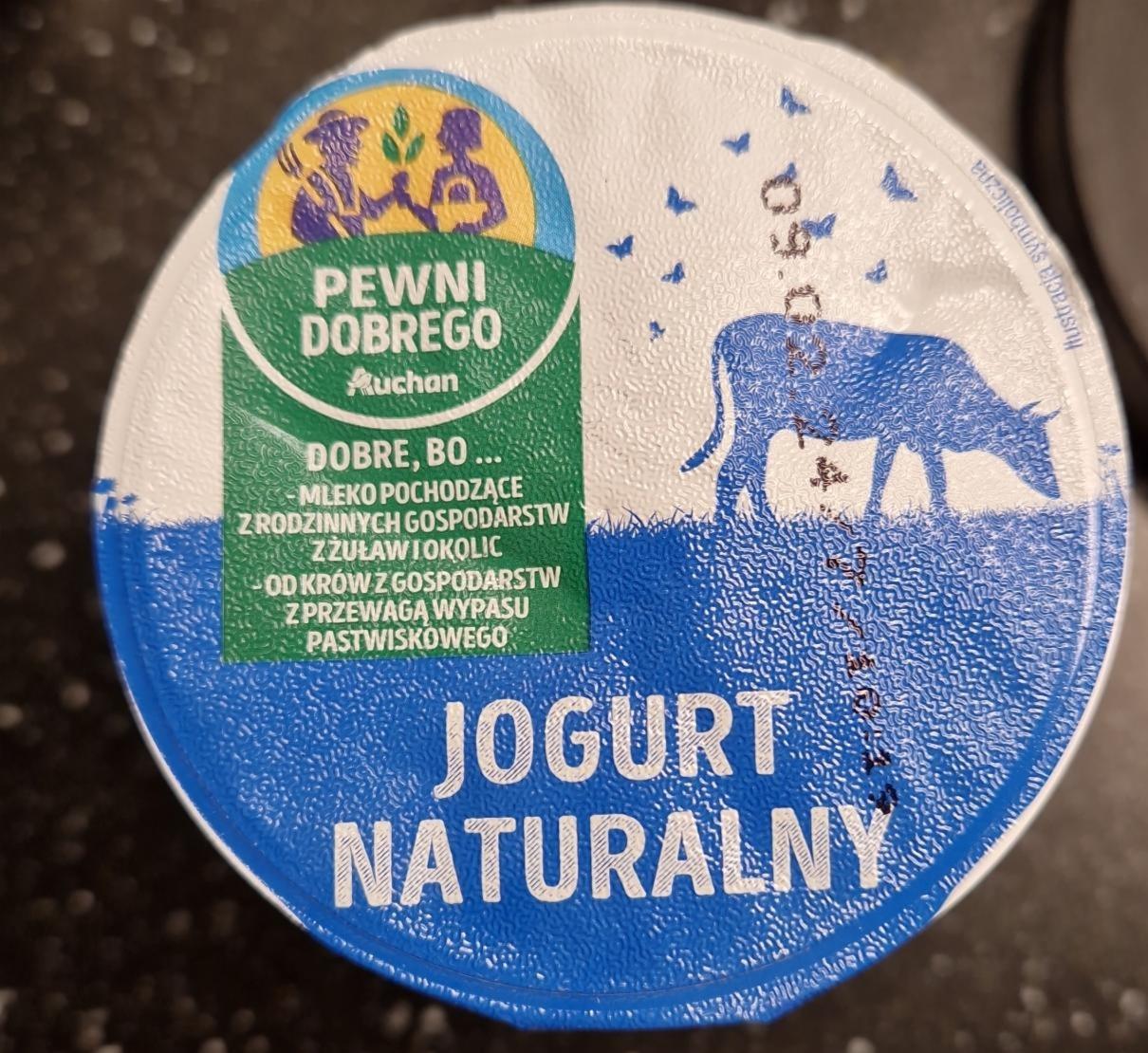Фото - Jogurt Naturalny Pewni Dobrego Auchan