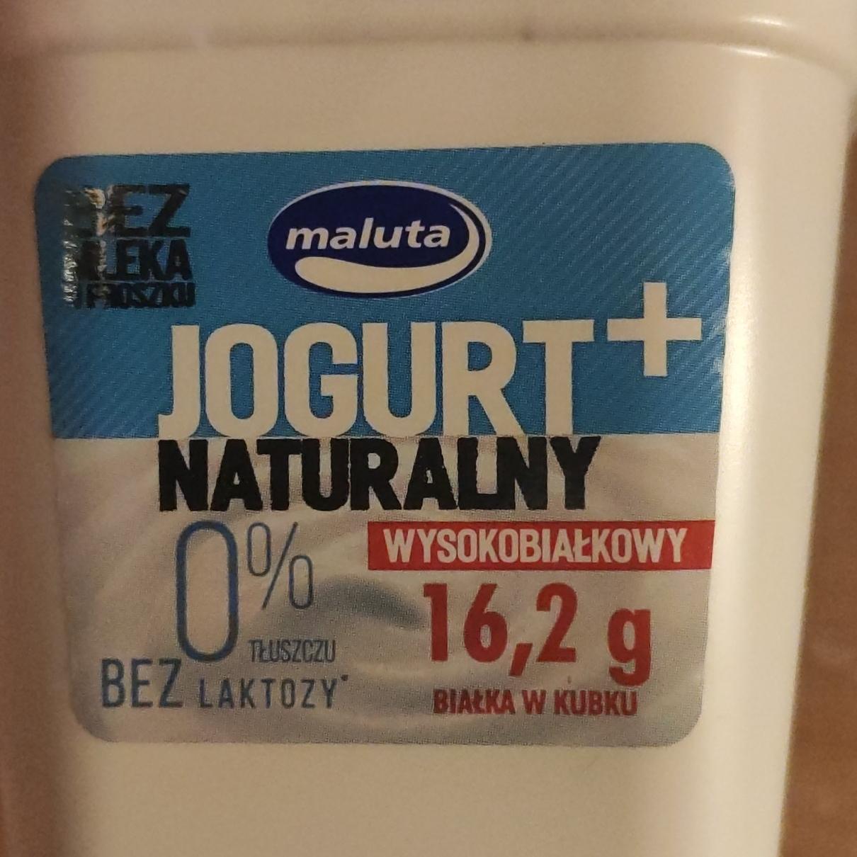 Фото - Йогурт натуральный 0% безлактозный Naturalny Jogurt Maluta